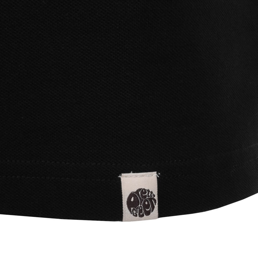 Alternative Image for ProductPretty Green Hartford Long Sleeve Polo Shirt Black3